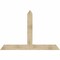 Ekena Millwork Portland Rough Sawn Timber Gable Bracket, Douglas Fir, 72"W x 48"H x 6"D x 6"F, 16/12 Pitch GBW072X48X0606POR00RDF - alternate 1